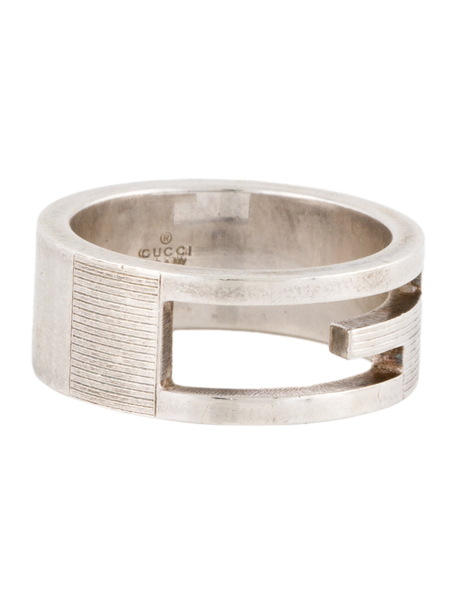 Gucci Cutout G Motif Band, Thin Model