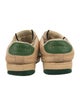 Gucci Web Accent Leather Sneakers