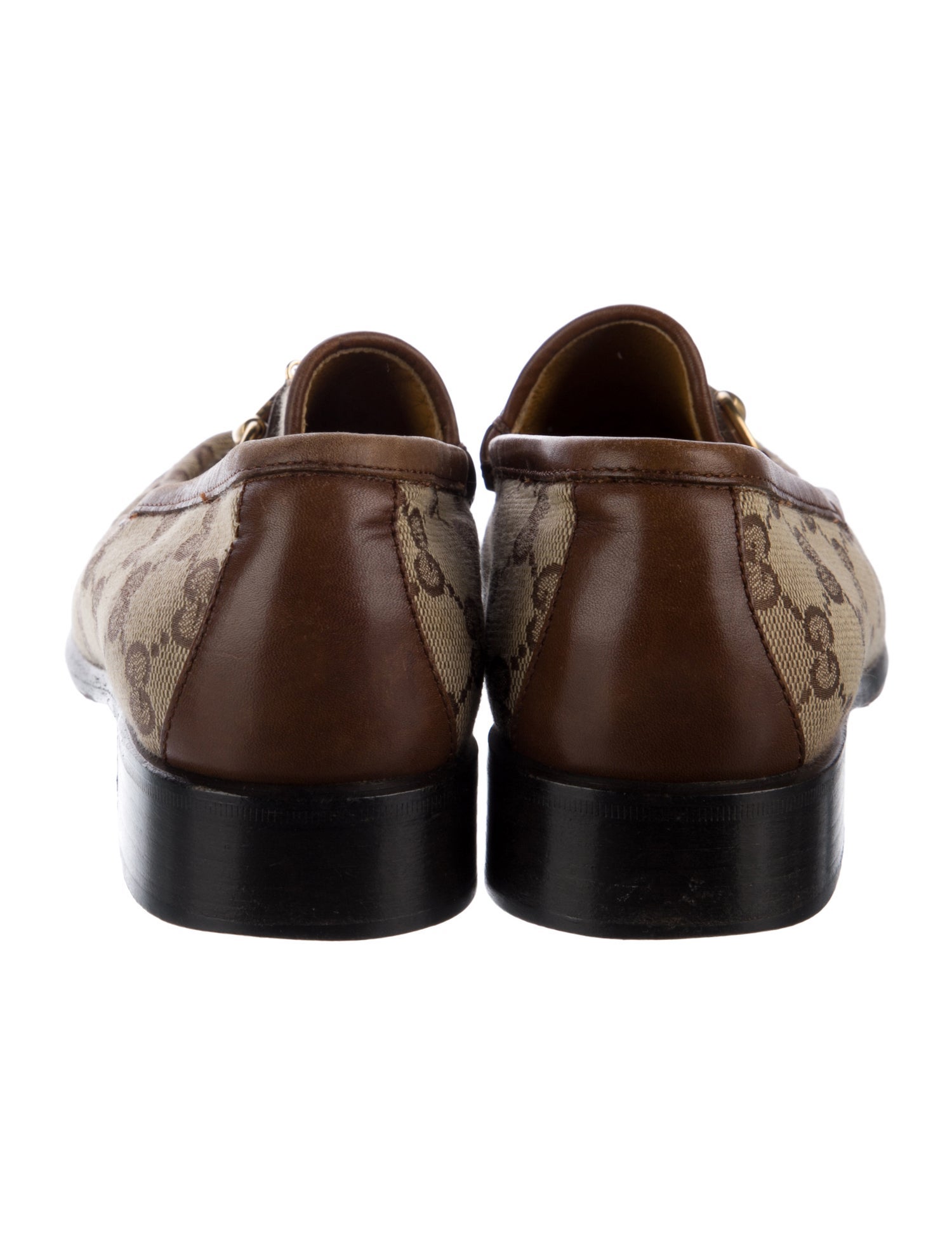 Gucci GG Canvas Canvas Loafers