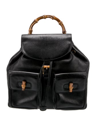 Gucci Bamboo Backpack Vintage