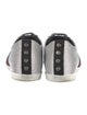 Gucci Sylvie Web Accent Glitter Sneakers