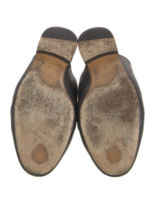 Gucci Horsebit Accent Leather Mules