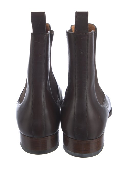 Gucci Leather Chelsea Boots