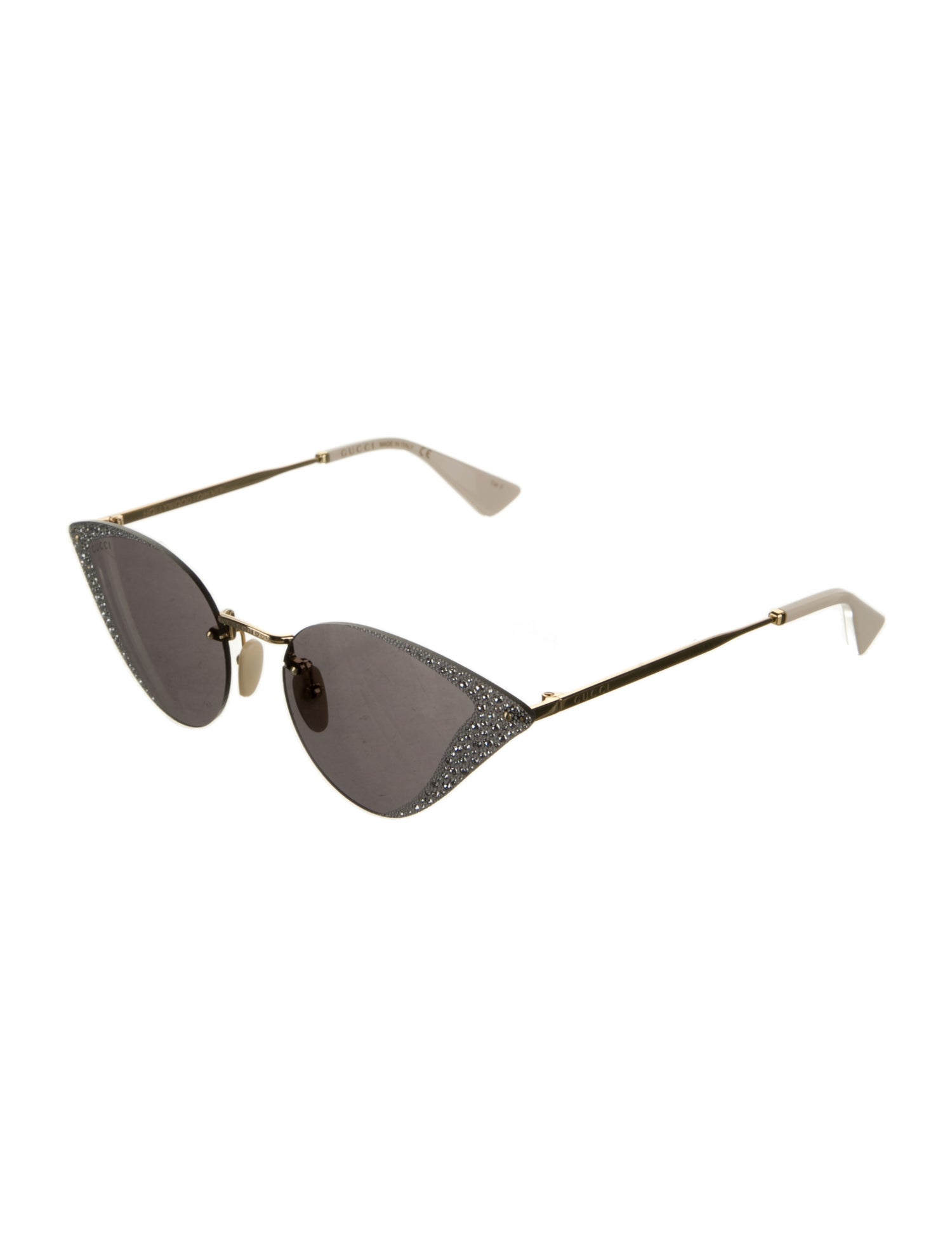 Gucci Cat-Eye Mirrored Sunglasses