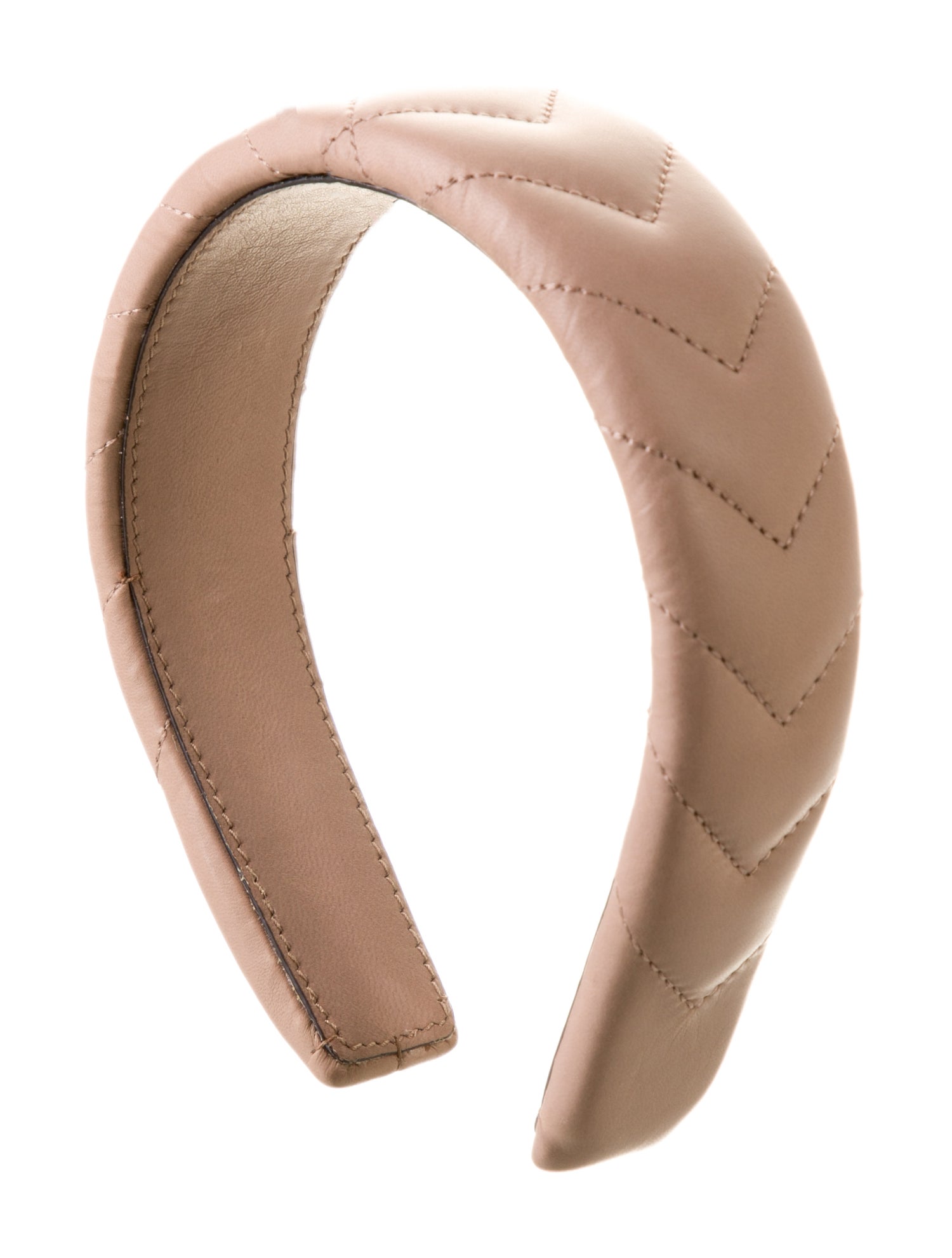 Gucci Leather Quilted Headband