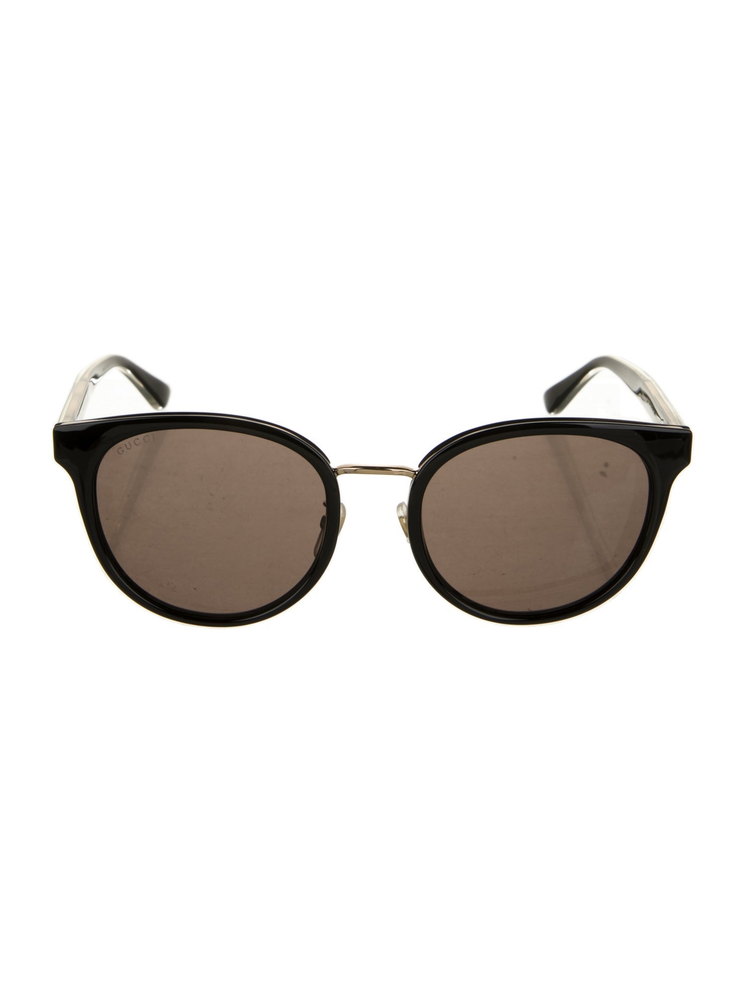 THOM BROWNE キャットアイフレムサンクラス UES925AG0002 96452 Thom Browne Cat-Eye Tinted Sunglasses - Black Sunglasses