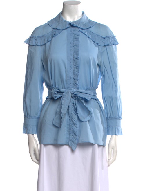Gucci 2016 Three-Quarter Sleeve Blouse