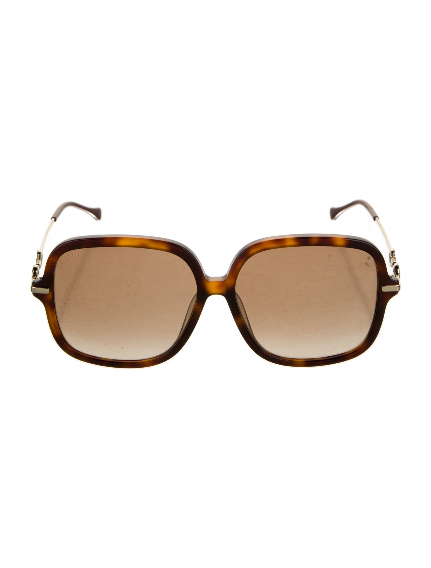 Gucci Horsebit Accent Square Sunglasses