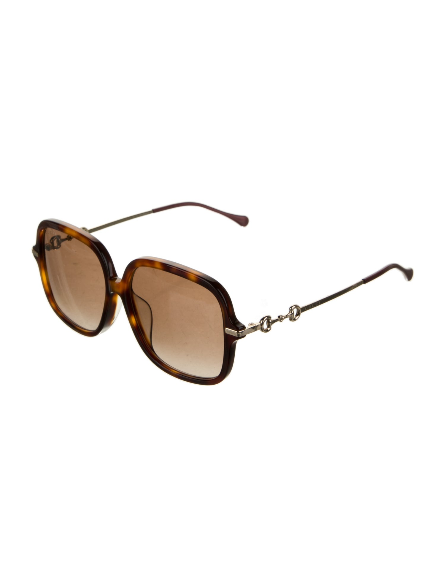 Gucci Horsebit Accent Square Sunglasses