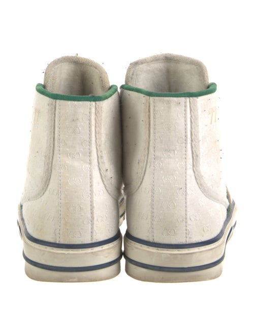 Gucci Web Accent Printed Sneakers