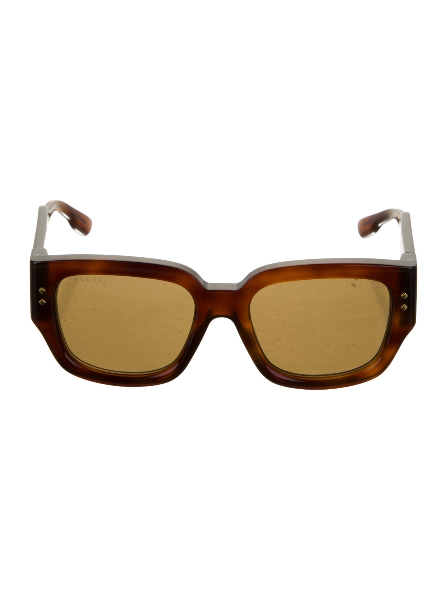 Gucci Square Mirrored Sunglasses