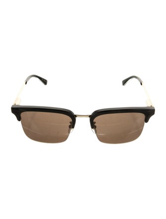 Gucci Web Accent Square Sunglasses