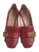 Gucci Double G Logo Leather Pumps