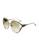 Gucci Oversize Gradient Sunglasses