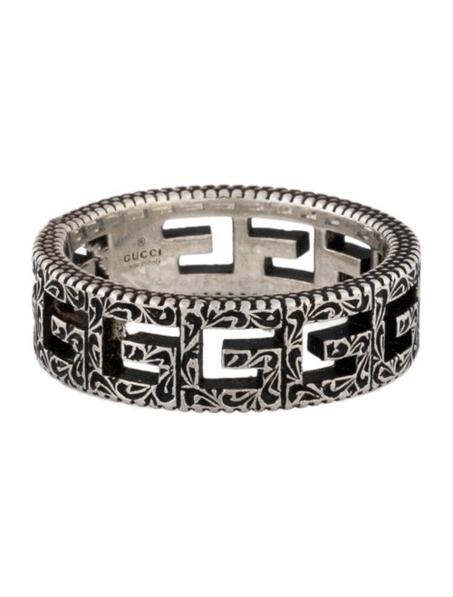 Gucci Gucci G Cube Band Ring