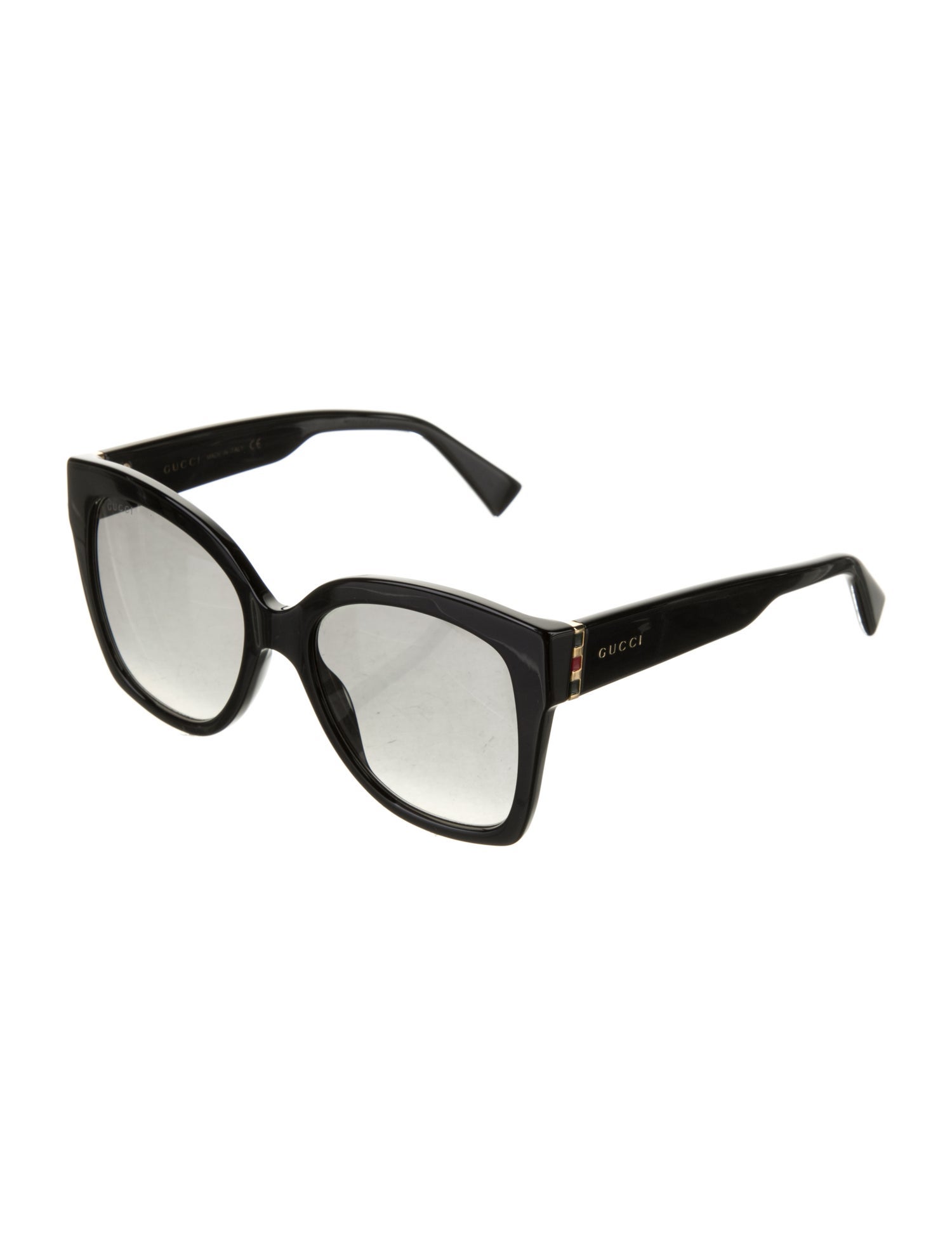 Gucci Web Accent Oversize Sunglasses