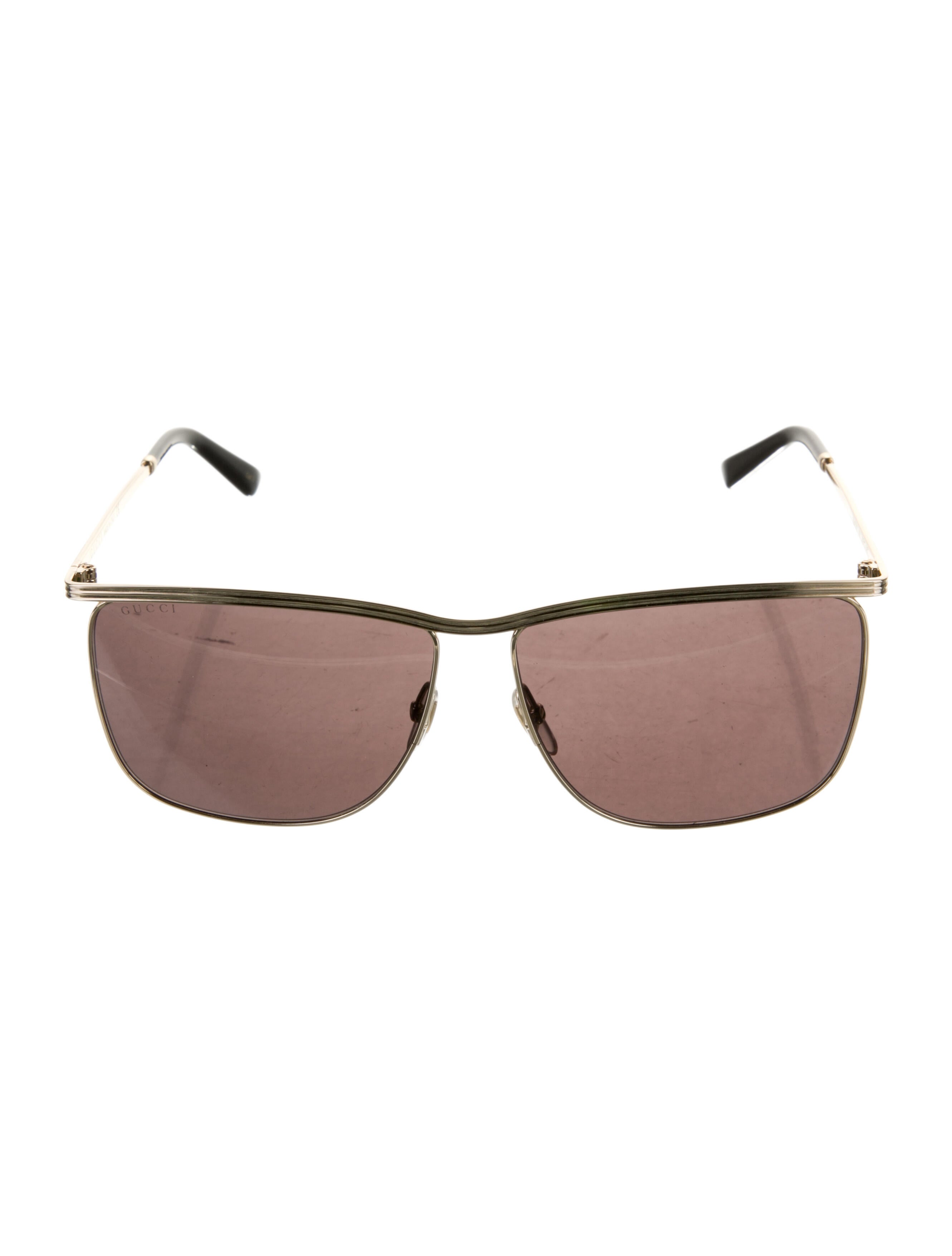 Gucci Aviator Tinted Sunglasses