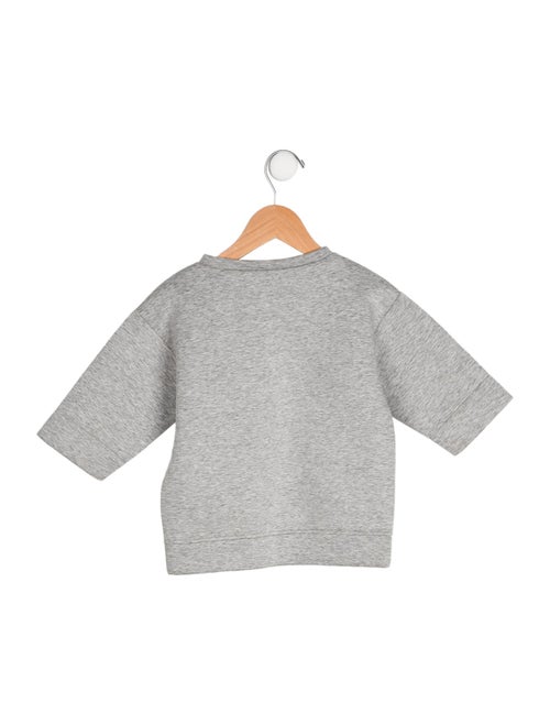 Gucci Web Heart Graphic Print Sweatshirt