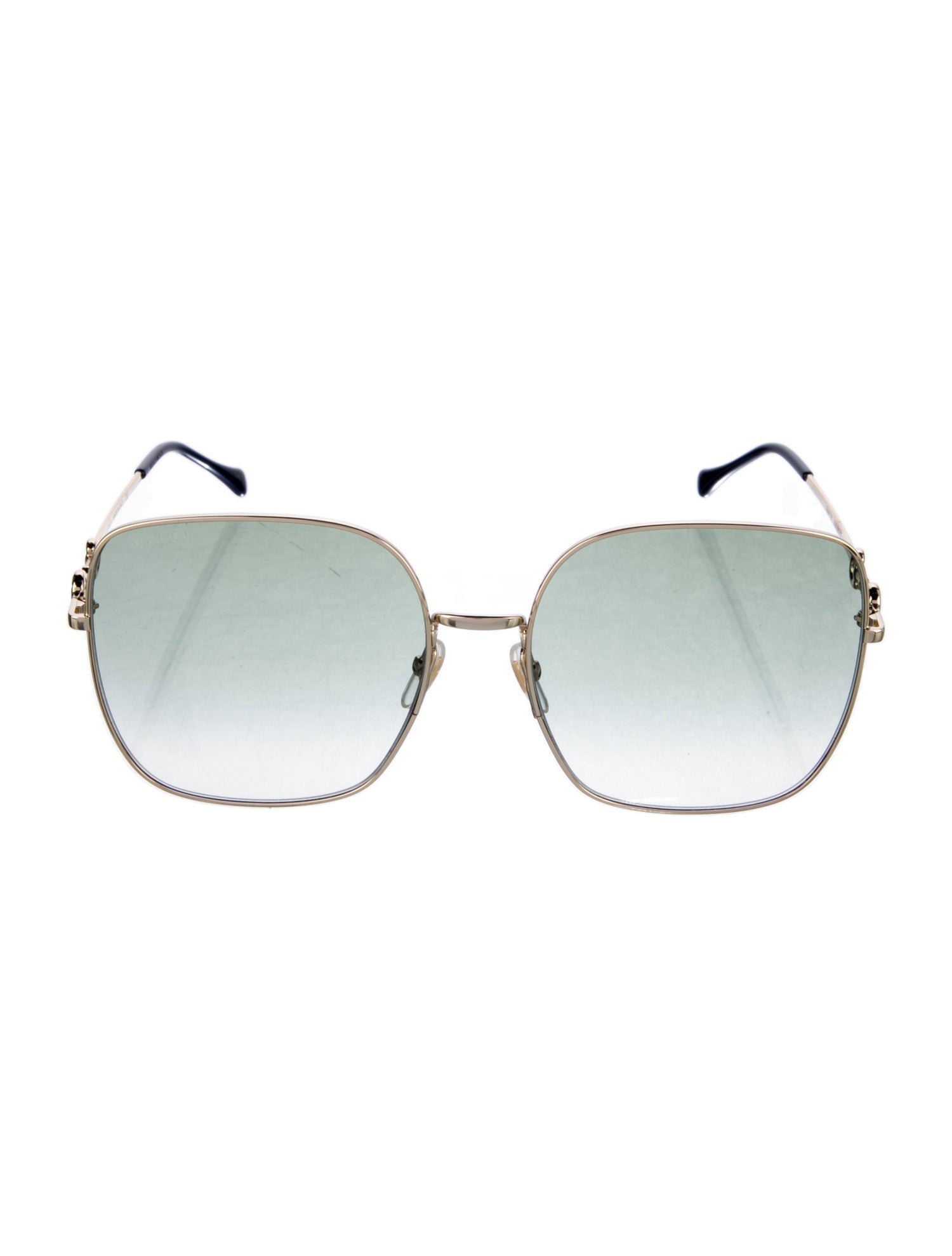Gucci Horsebit Accent Oversize Sunglasses