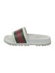 Gucci Web Accent Rubber Slides