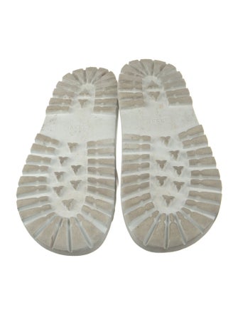 Gucci Web Accent Rubber Slides