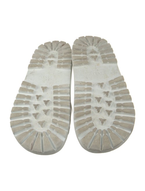Gucci Web Accent Rubber Slides