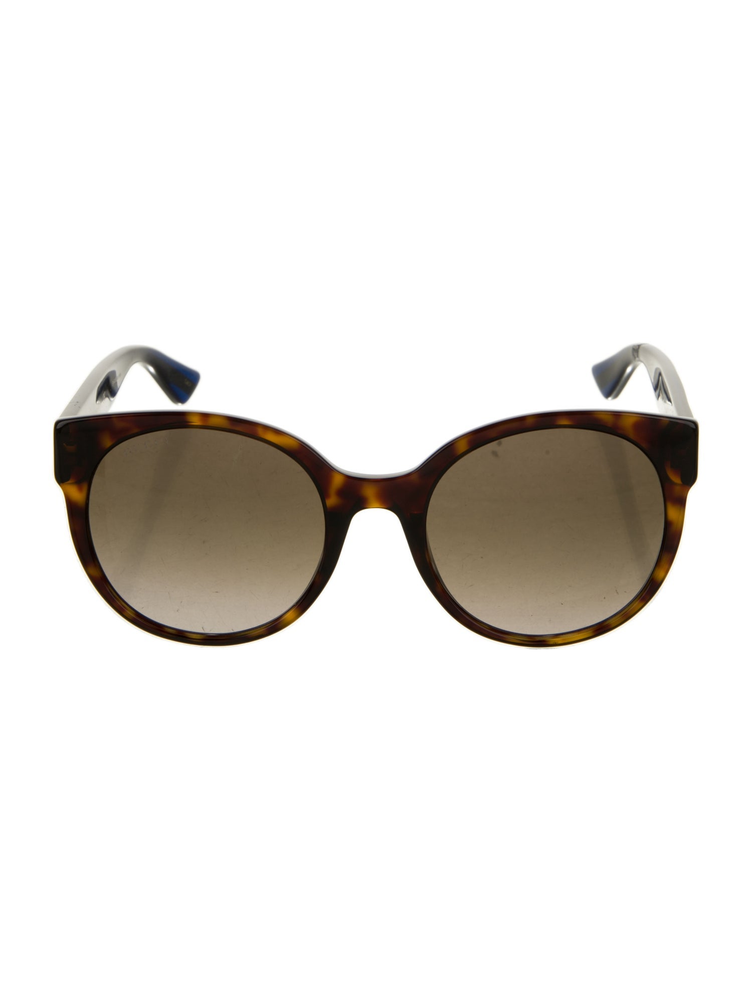 Gucci Interlocking G Logo Round Sunglasses