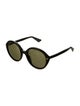 Gucci Bee Accent Oversize Sunglasses