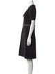 Gucci Scoop Neck Knee-Length Dress