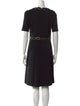 Gucci Scoop Neck Knee-Length Dress