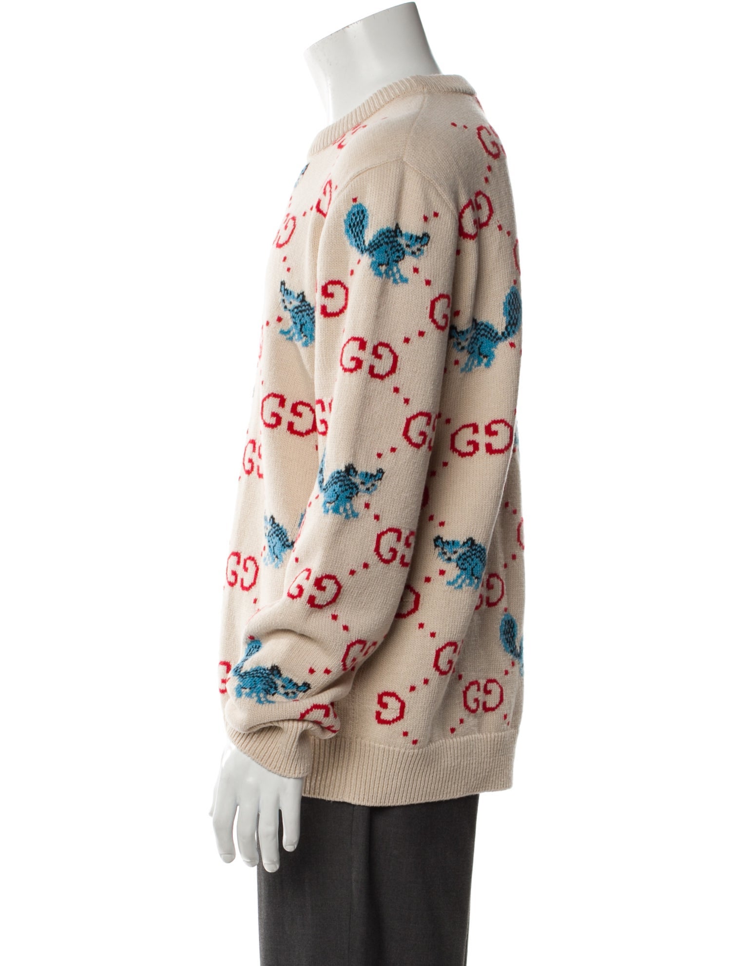 Gucci 2021 GG Logo Pullover