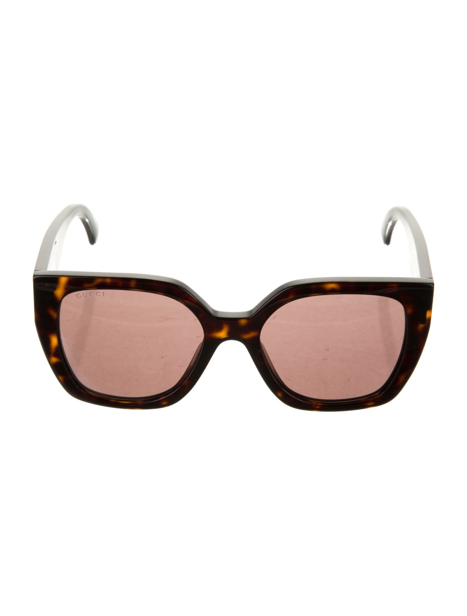 Gucci Web Accent Oversize Sunglasses