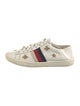 Gucci Sylvie Web Accent Leather Sneakers