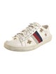 Gucci Sylvie Web Accent Leather Sneakers
