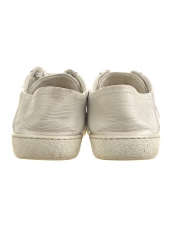 Gucci Sylvie Web Accent Leather Sneakers