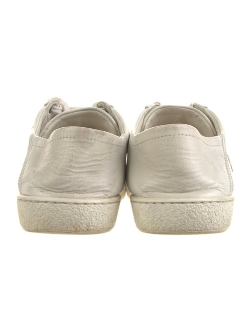 Gucci Sylvie Web Accent Leather Sneakers