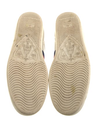 Gucci Sylvie Web Accent Leather Sneakers