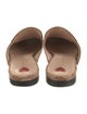 Gucci GG Canvas Canvas Mules