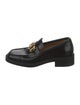Gucci Interlocking G Logo Leather Loafers