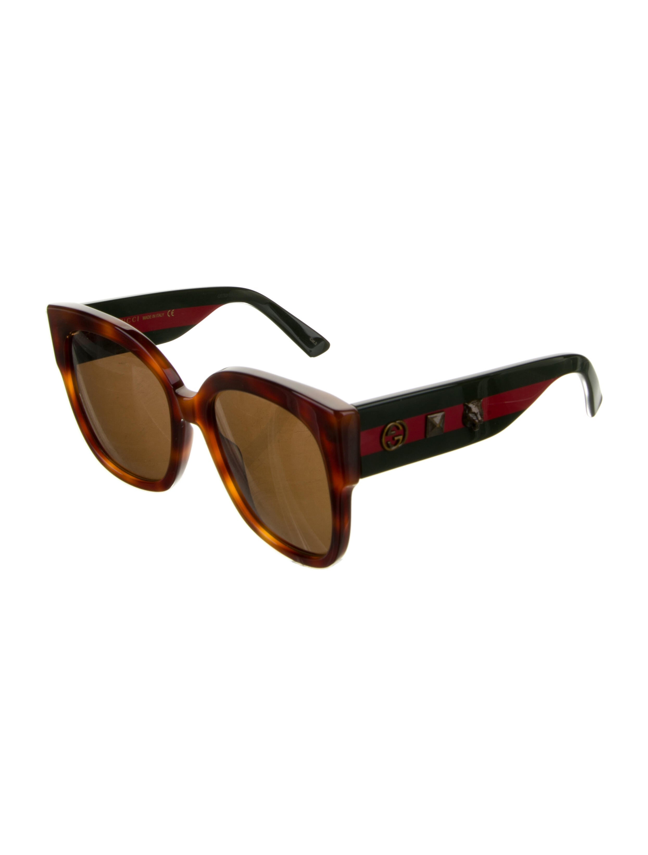Gucci Square Tinted Sunglasses