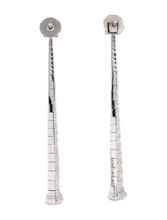 Gucci 18K Diamond Chiodo Drop Earrings