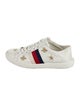 Gucci Sylvie Web Accent Leather Sneakers