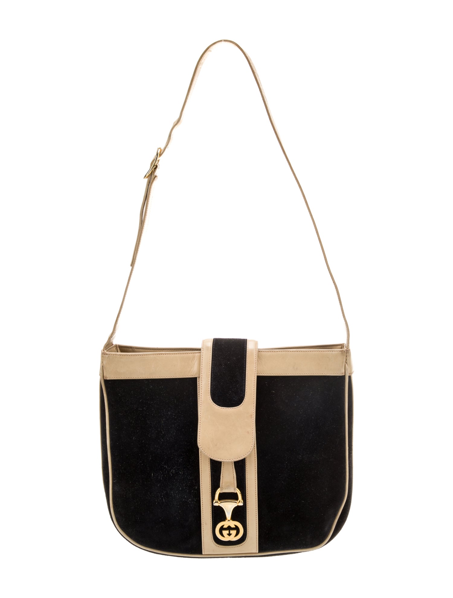 Gucci Interlocking G Horsebit Shoulder Bag Vintage
