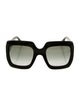 Gucci Square Gradient Sunglasses