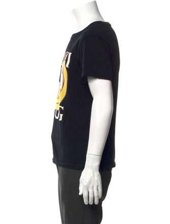 Gucci Graphic Print Crew Neck T-Shirt