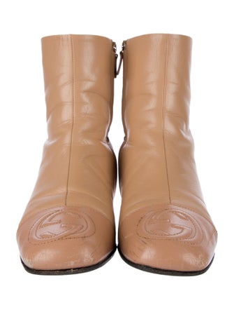 Gucci Soho Interlocking G Logo Boots
