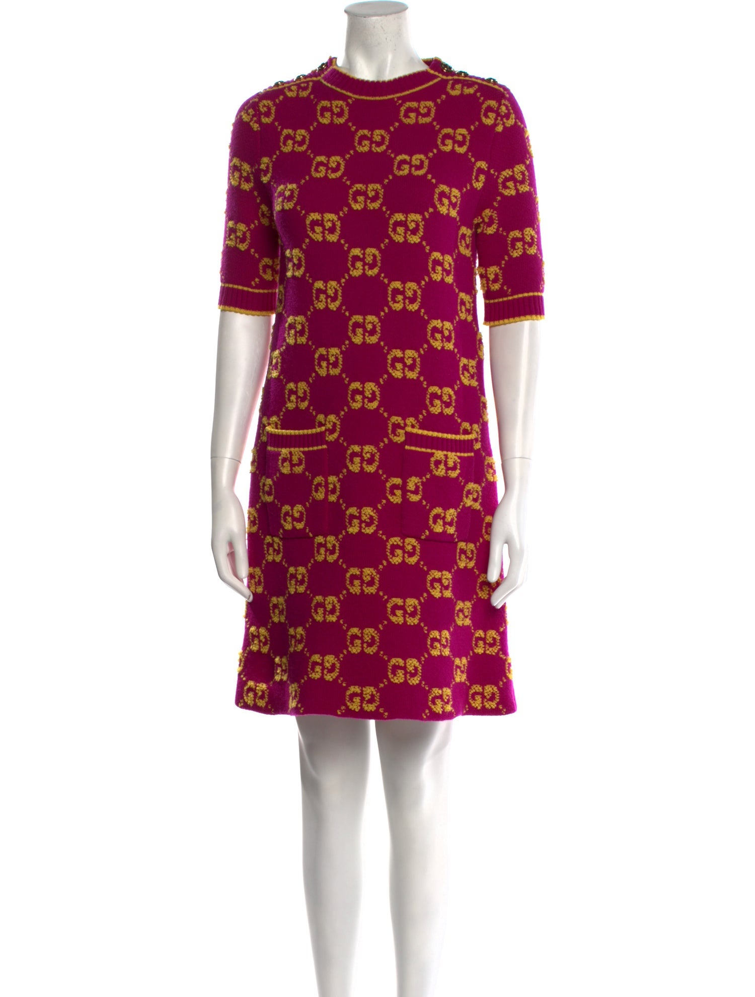 Gucci Wool Mini Dress