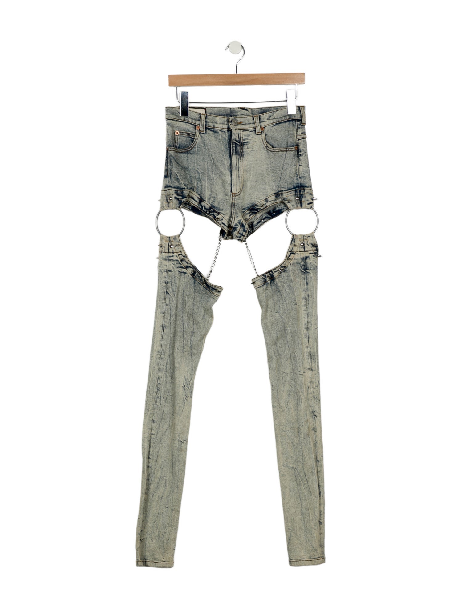 Gucci High-Rise Skinny Leg Jeans