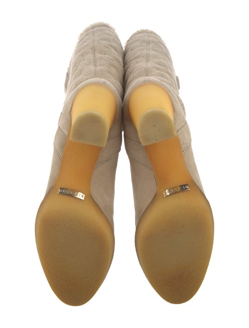Gucci Suede Slouch Boots