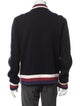 Gucci Sylvie Web Accent Wool Bomber Jacket